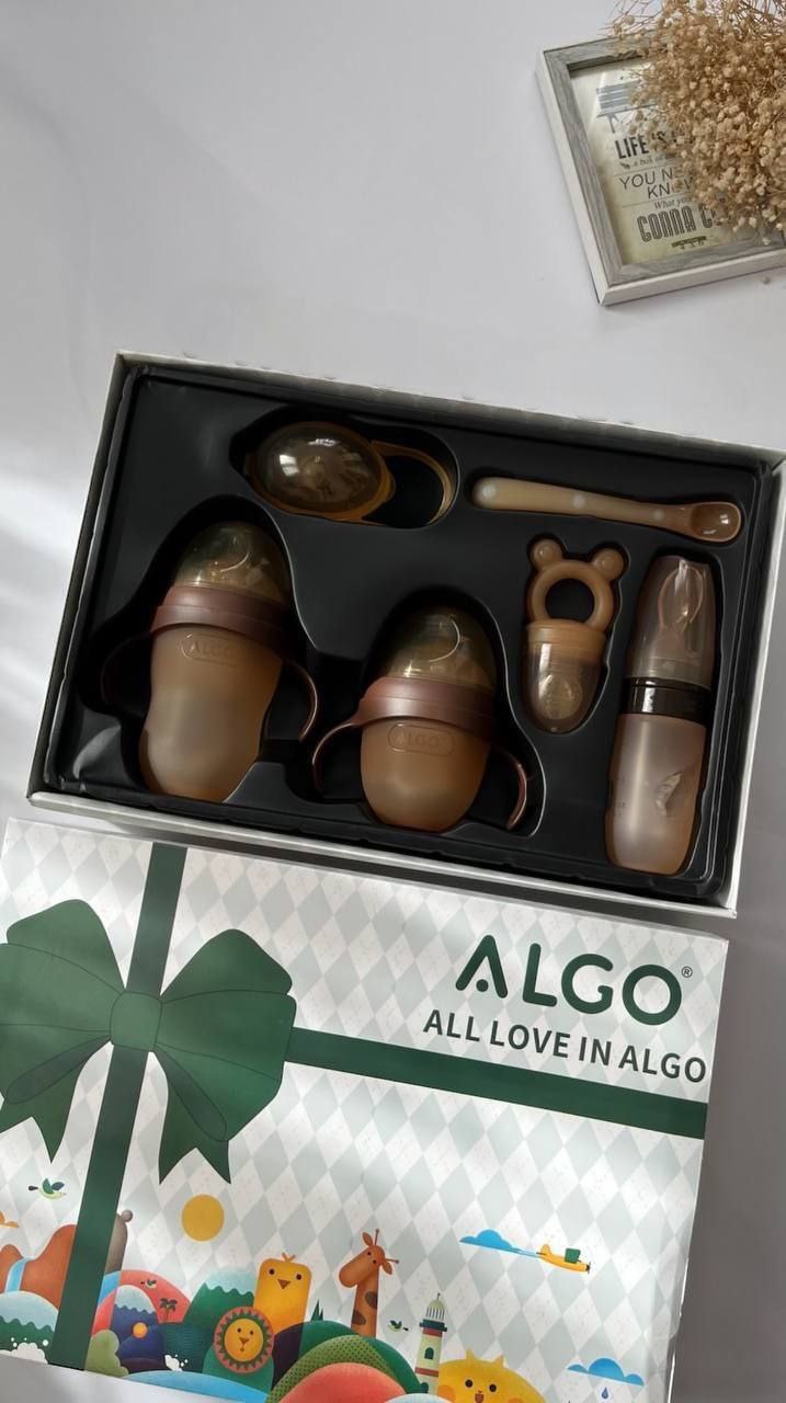 ست ۷ تیکه سیلیکونی نوزاد آلگو Algo